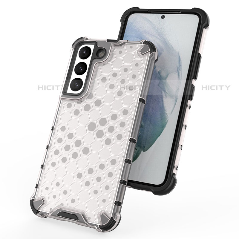 Silikon Hülle Handyhülle Ultra Dünn Flexible Schutzhülle 360 Grad Ganzkörper Tasche S04 für Samsung Galaxy S22 5G groß