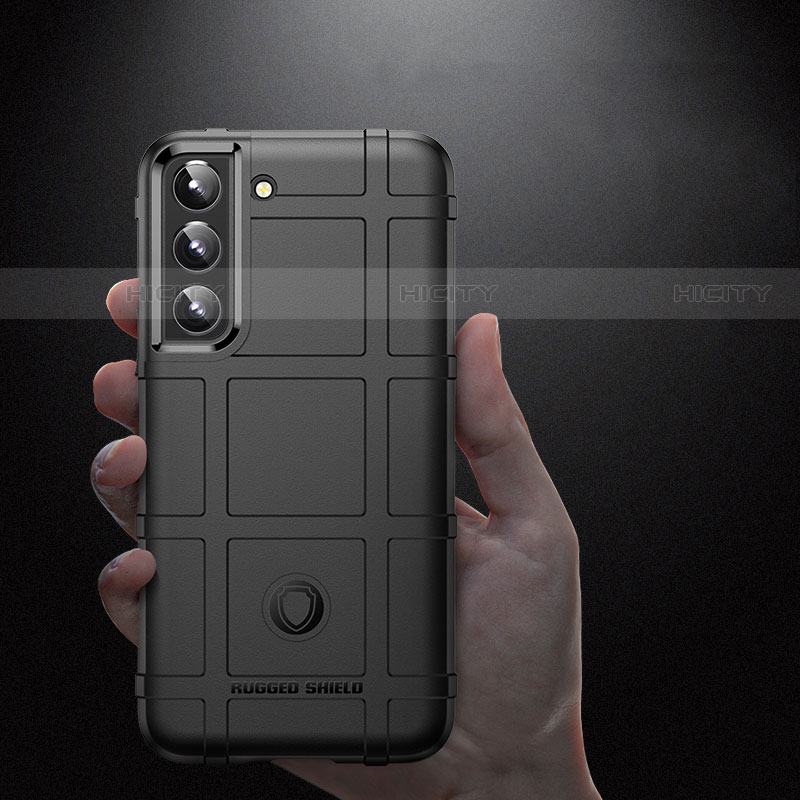 Silikon Hülle Handyhülle Ultra Dünn Flexible Schutzhülle 360 Grad Ganzkörper Tasche S06 für Samsung Galaxy S23 5G groß