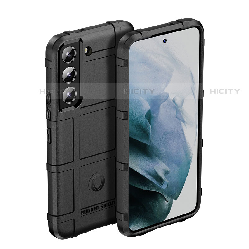 Silikon Hülle Handyhülle Ultra Dünn Flexible Schutzhülle 360 Grad Ganzkörper Tasche S06 für Samsung Galaxy S23 5G groß