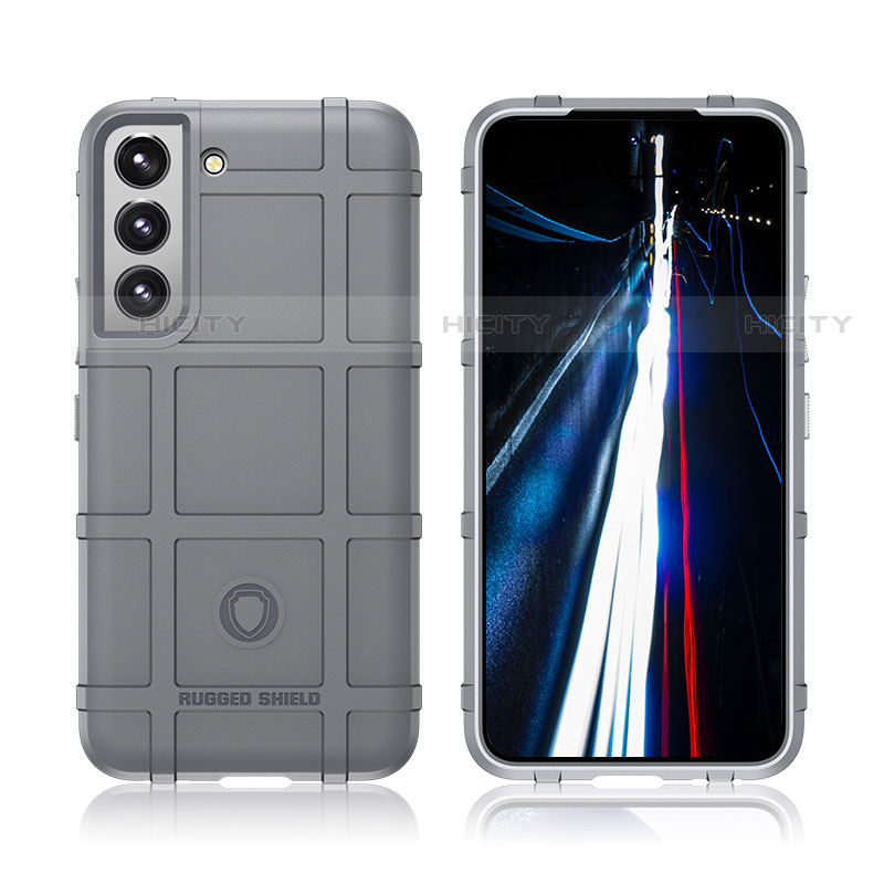 Silikon Hülle Handyhülle Ultra Dünn Flexible Schutzhülle 360 Grad Ganzkörper Tasche S07 für Samsung Galaxy S23 5G groß