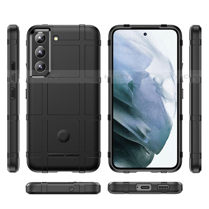 Silikon Hülle Handyhülle Ultra Dünn Flexible Schutzhülle 360 Grad Ganzkörper Tasche S07 für Samsung Galaxy S23 5G groß