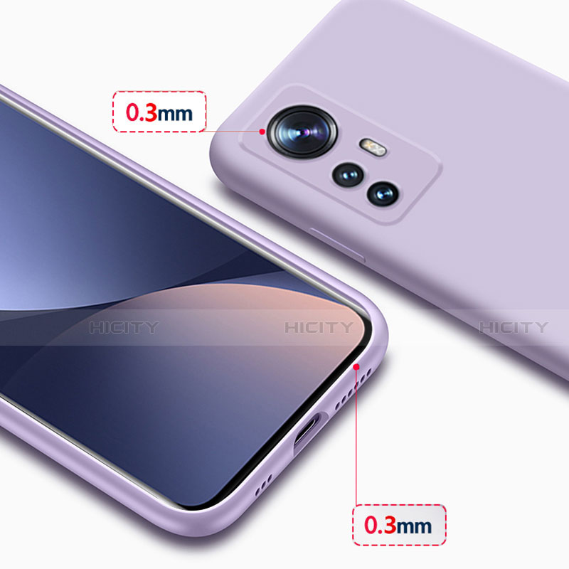 Silikon Hülle Handyhülle Ultra Dünn Flexible Schutzhülle 360 Grad Ganzkörper Tasche S07 für Xiaomi Mi 12 5G