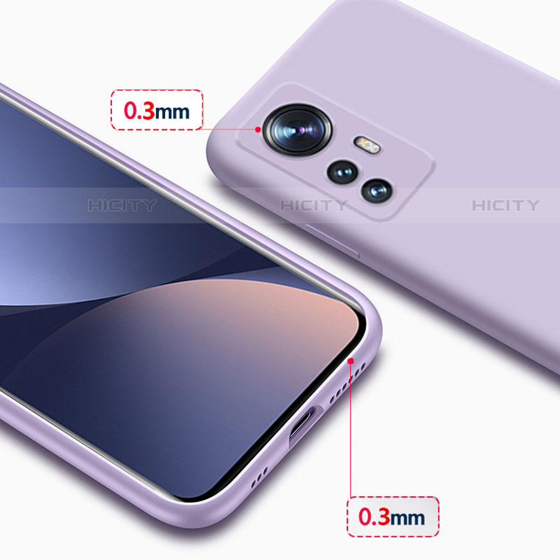 Silikon Hülle Handyhülle Ultra Dünn Flexible Schutzhülle 360 Grad Ganzkörper Tasche S07 für Xiaomi Mi 12 Pro 5G