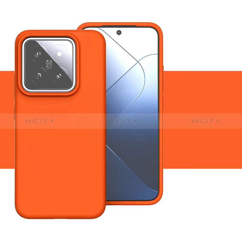 Silikon Hülle Handyhülle Ultra Dünn Flexible Schutzhülle 360 Grad Ganzkörper Tasche YK2 für Xiaomi Mi 14 5G