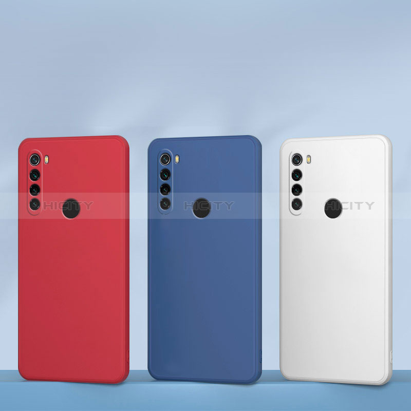 Silikon Hülle Handyhülle Ultra Dünn Flexible Schutzhülle 360 Grad Ganzkörper Tasche YK5 für Xiaomi Redmi Note 8 (2021) groß