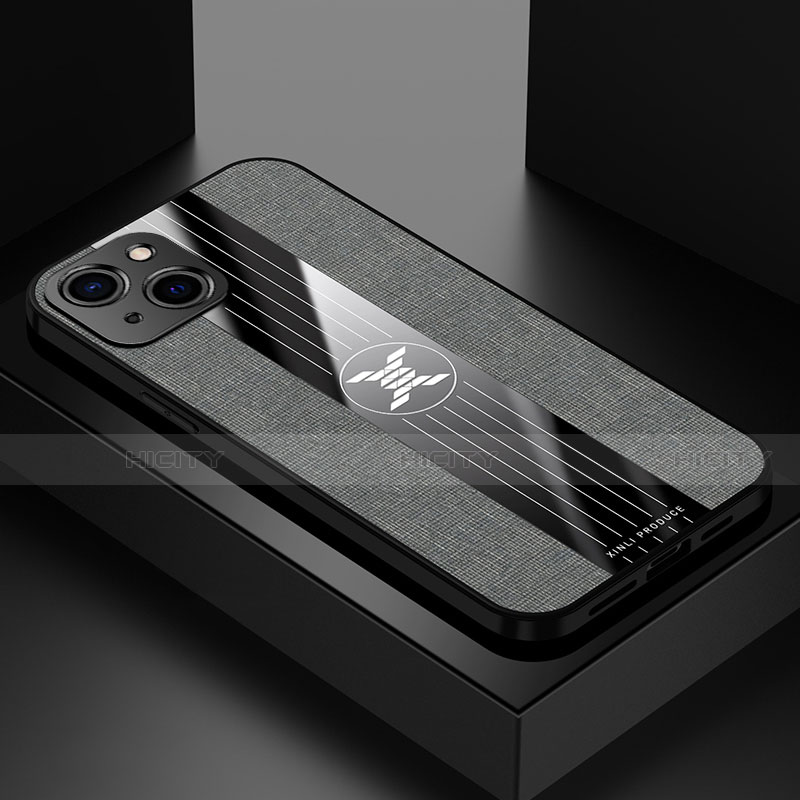 Silikon Hülle Handyhülle Ultra Dünn Flexible Schutzhülle Tasche A04 für Apple iPhone 15 groß