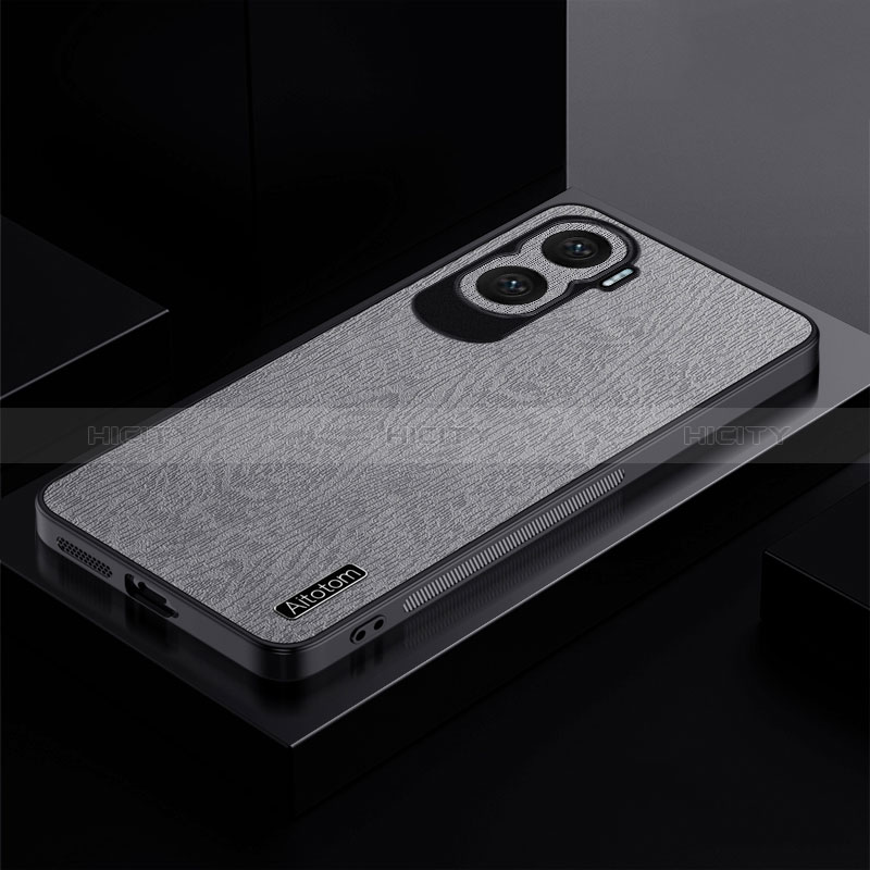 Silikon Hülle Handyhülle Ultra Dünn Flexible Schutzhülle Tasche PB1 für Huawei Honor 90 Lite 5G Grau