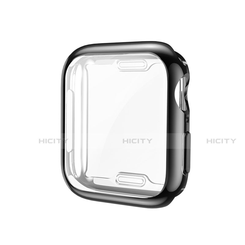 Silikon Hülle Handyhülle Ultra Dünn Flexible Schutzhülle Tasche S01 für Apple iWatch 5 40mm groß