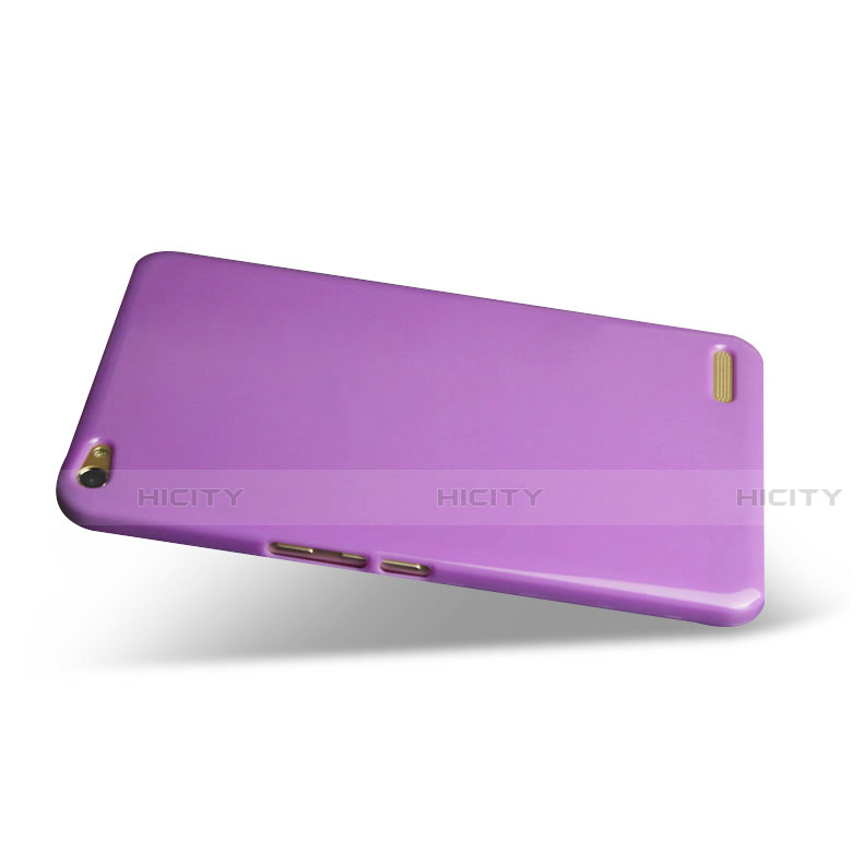 Silikon Hülle Handyhülle Ultra Dünn Flexible Schutzhülle Tasche S01 für Huawei MediaPad X2 Violett Plus