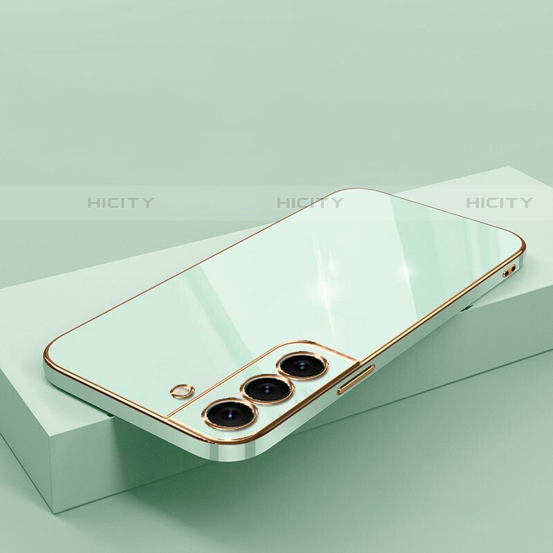 Silikon Hülle Handyhülle Ultra Dünn Flexible Schutzhülle Tasche S02 für Samsung Galaxy S21 Plus 5G groß