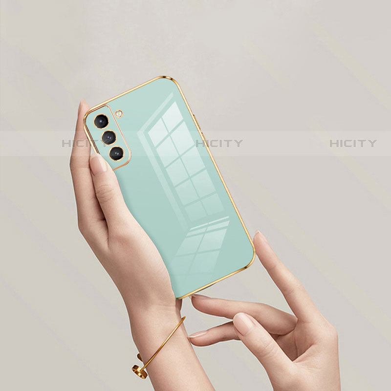 Silikon Hülle Handyhülle Ultra Dünn Flexible Schutzhülle Tasche S04 für Samsung Galaxy S22 5G