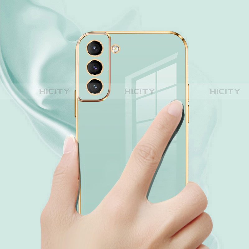 Silikon Hülle Handyhülle Ultra Dünn Flexible Schutzhülle Tasche S04 für Samsung Galaxy S22 5G