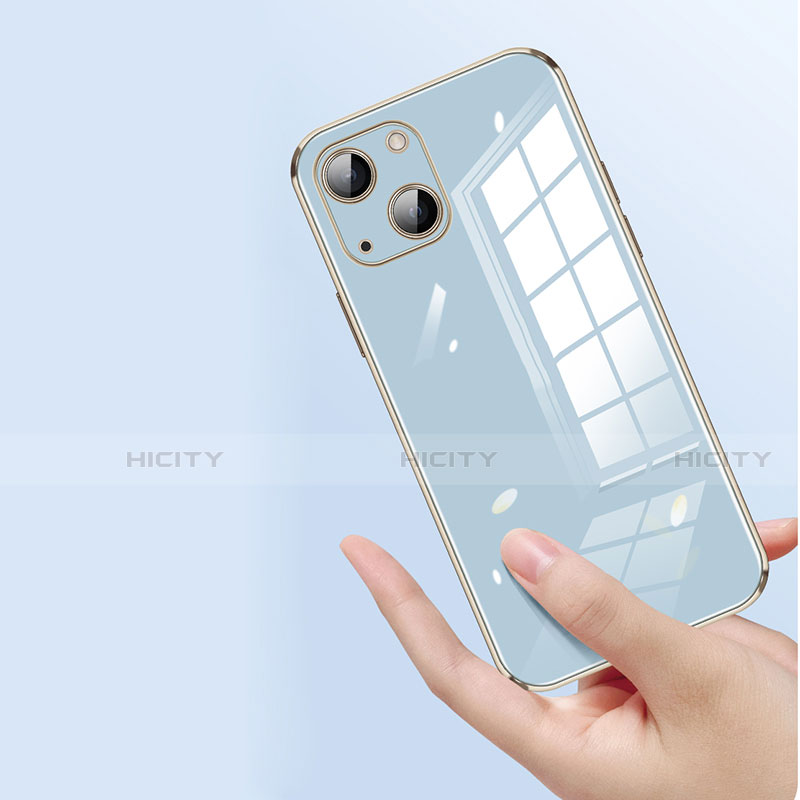 Silikon Hülle Handyhülle Ultra Dünn Flexible Schutzhülle Tasche S06 für Apple iPhone 13