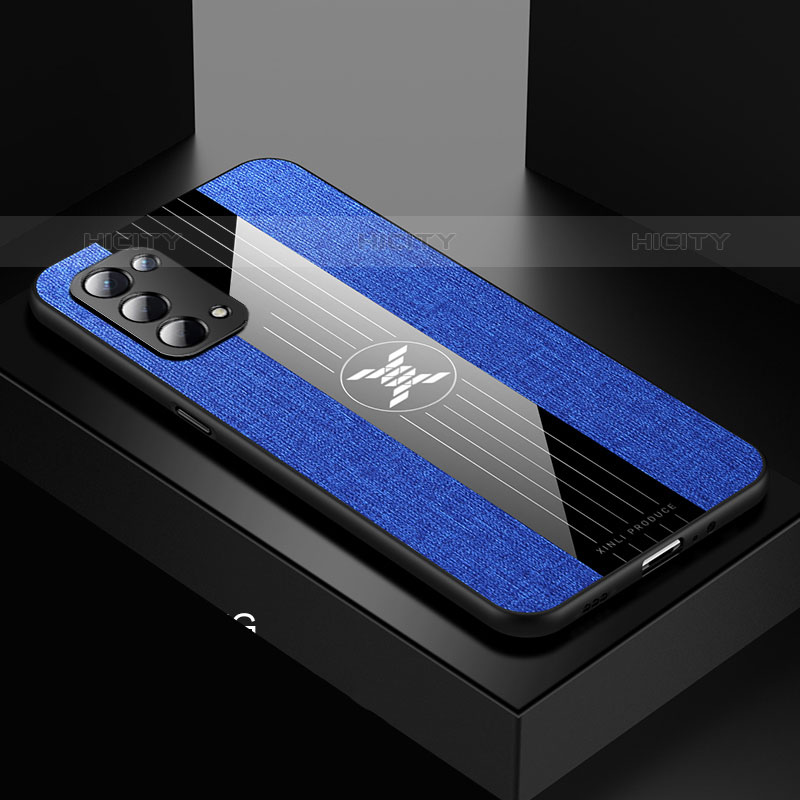Silikon Hülle Handyhülle Ultra Dünn Flexible Schutzhülle Tasche X01L für OnePlus Nord N200 5G Blau