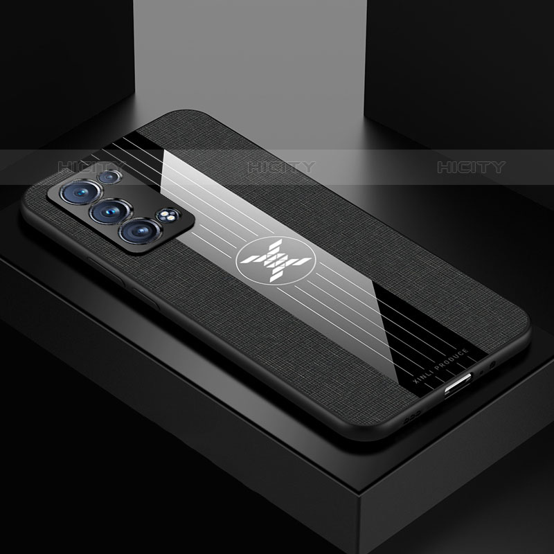 Silikon Hülle Handyhülle Ultra Dünn Flexible Schutzhülle Tasche X01L für Oppo Reno6 Pro 5G groß