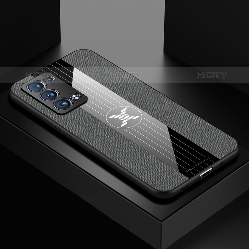 Silikon Hülle Handyhülle Ultra Dünn Flexible Schutzhülle Tasche X01L für Oppo Reno6 Pro 5G groß