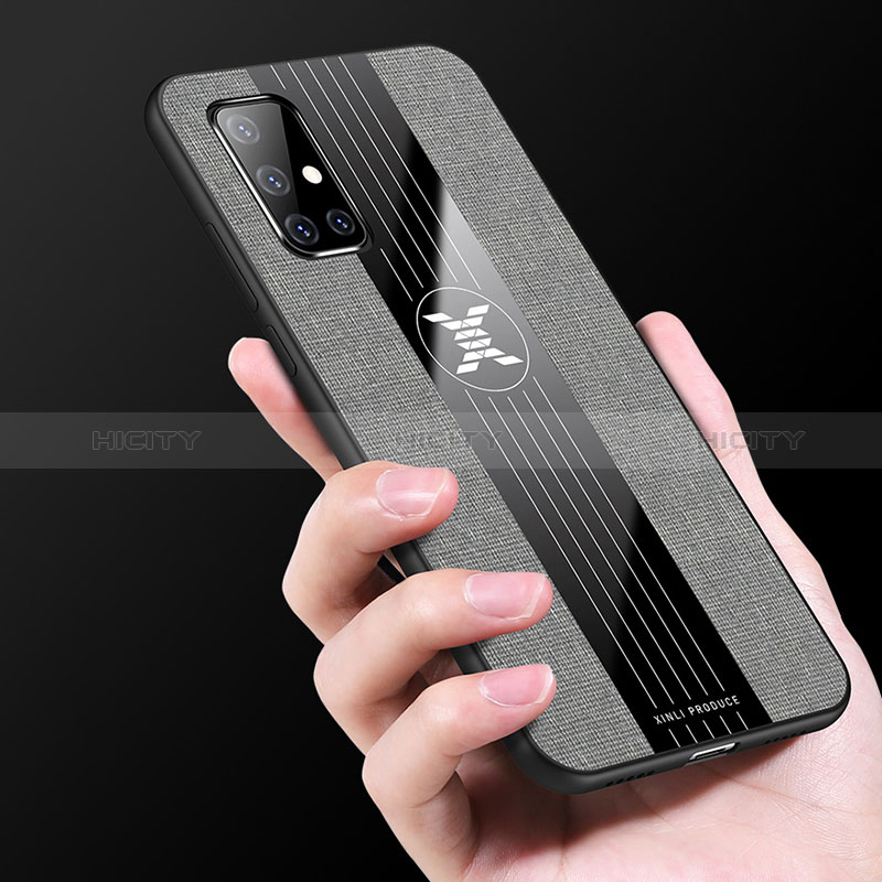 Silikon Hülle Handyhülle Ultra Dünn Flexible Schutzhülle Tasche X01L für Samsung Galaxy A51 4G