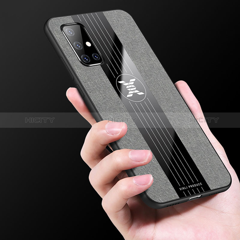 Silikon Hülle Handyhülle Ultra Dünn Flexible Schutzhülle Tasche X01L für Samsung Galaxy A71 5G