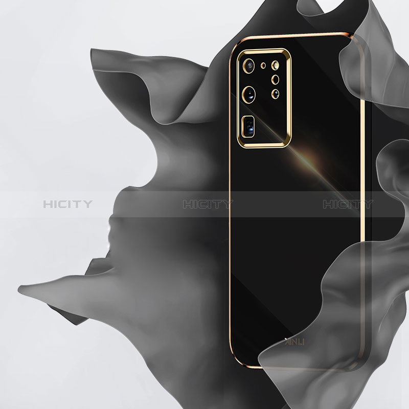 Silikon Hülle Handyhülle Ultra Dünn Flexible Schutzhülle Tasche XL1 für Samsung Galaxy S20 Ultra groß