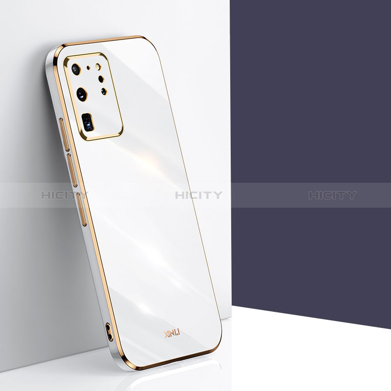 Silikon Hülle Handyhülle Ultra Dünn Flexible Schutzhülle Tasche XL1 für Samsung Galaxy S20 Ultra 5G
