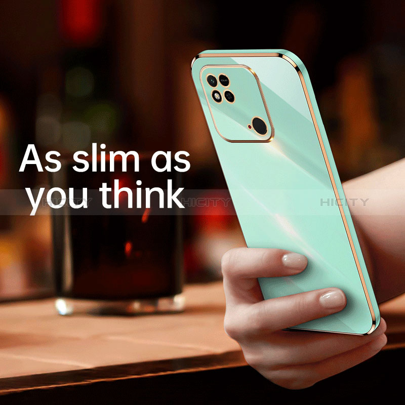 Silikon Hülle Handyhülle Ultra Dünn Flexible Schutzhülle Tasche XL1 für Xiaomi Redmi 10 Power groß