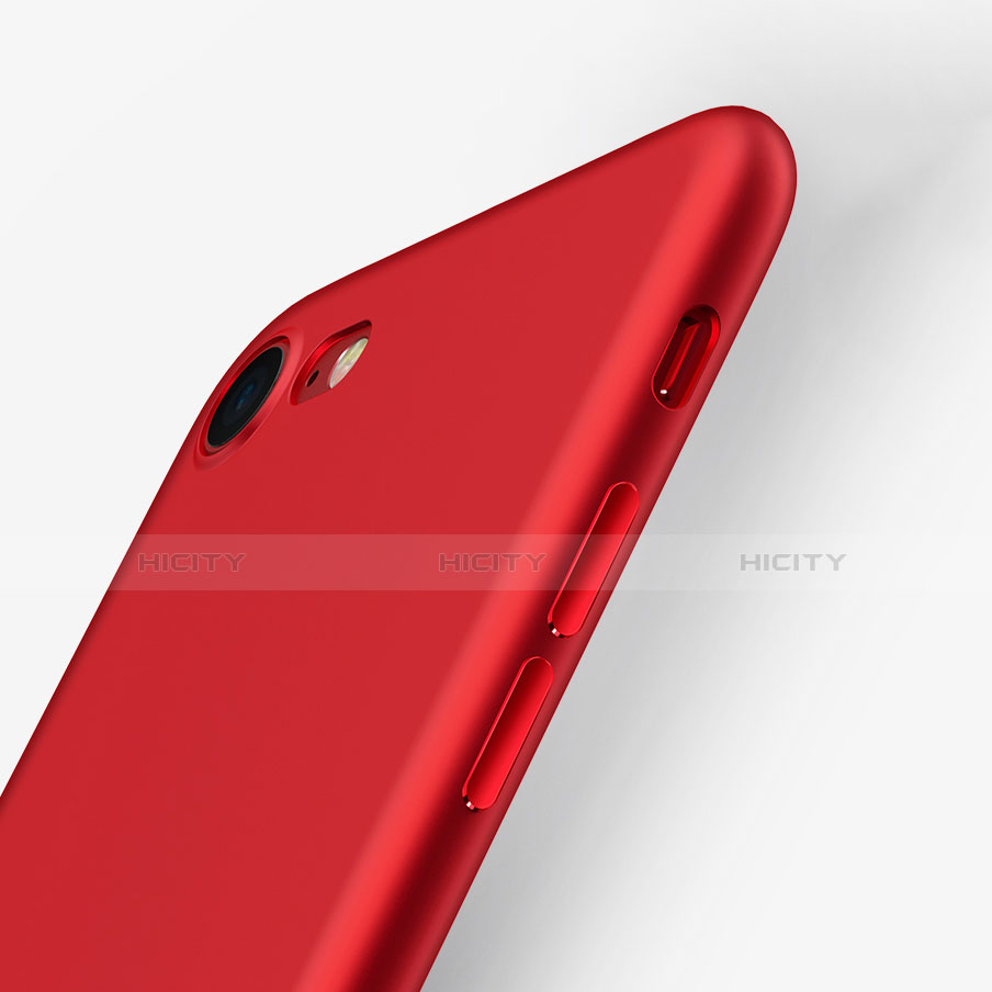 Silikon Hülle Handyhülle Ultra Dünn Schutzhülle 360 Grad für Apple iPhone SE (2020) Rot