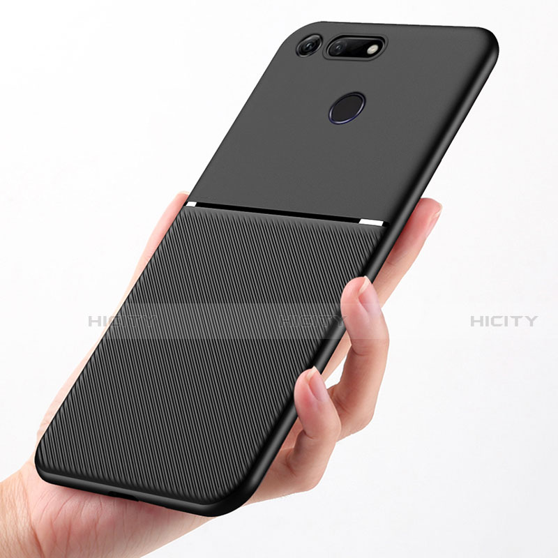 Silikon Hülle Handyhülle Ultra Dünn Schutzhülle 360 Grad Tasche C01 für Huawei Honor V20 groß