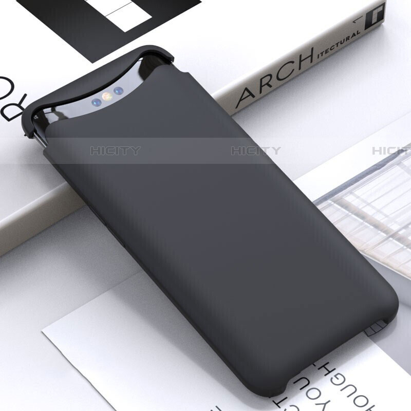 Silikon Hülle Handyhülle Ultra Dünn Schutzhülle 360 Grad Tasche C01 für Oppo Find X groß