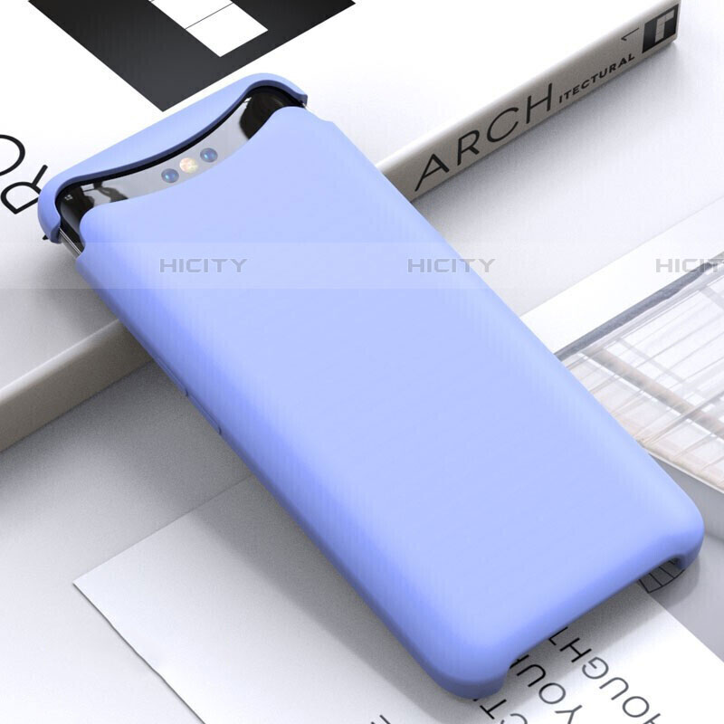 Silikon Hülle Handyhülle Ultra Dünn Schutzhülle 360 Grad Tasche C01 für Oppo Find X groß