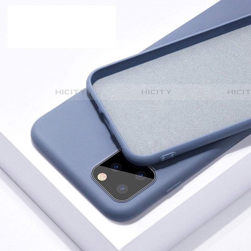 Silikon Hülle Handyhülle Ultra Dünn Schutzhülle 360 Grad Tasche C02 für Apple iPhone 11 Pro Max Violett Plus
