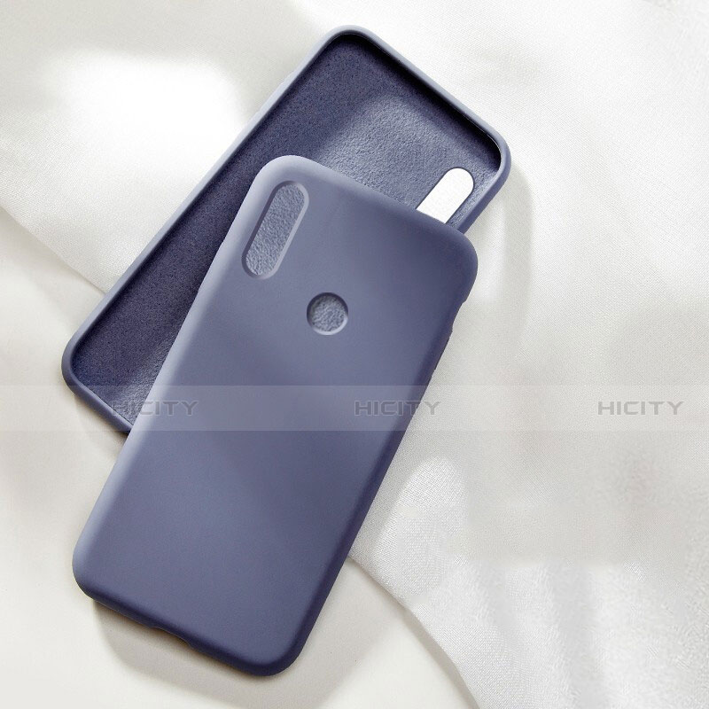 Silikon Hülle Handyhülle Ultra Dünn Schutzhülle 360 Grad Tasche C02 für Huawei P Smart+ Plus (2019) Violett Plus