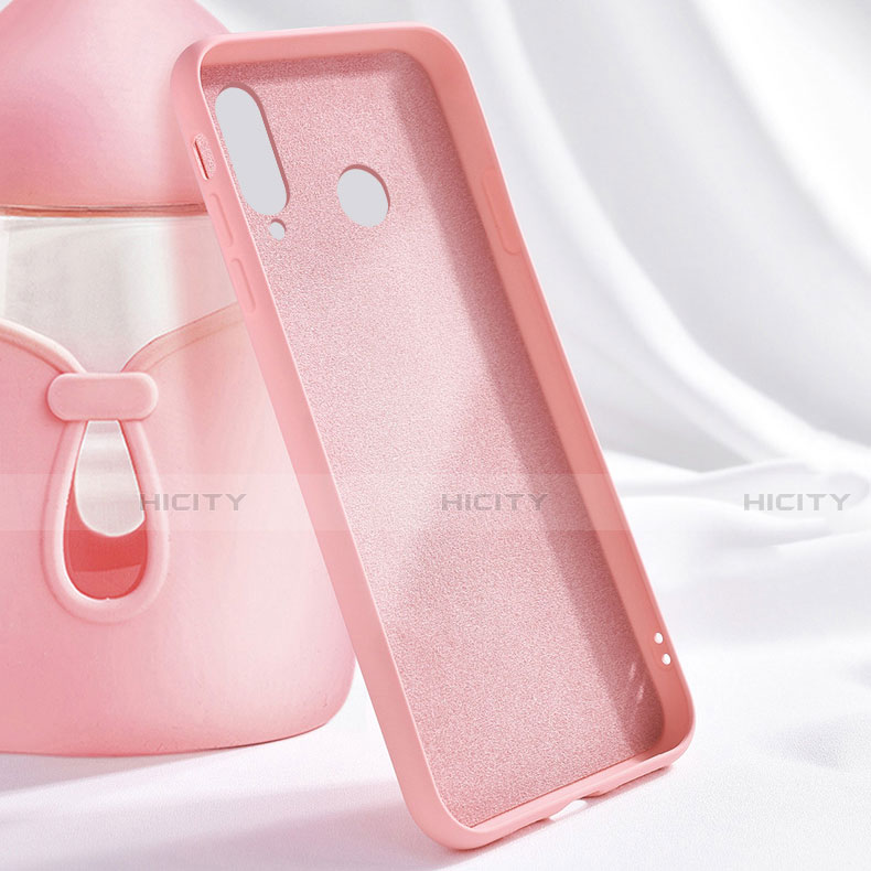 Silikon Hülle Handyhülle Ultra Dünn Schutzhülle 360 Grad Tasche C02 für Huawei P30 Lite groß