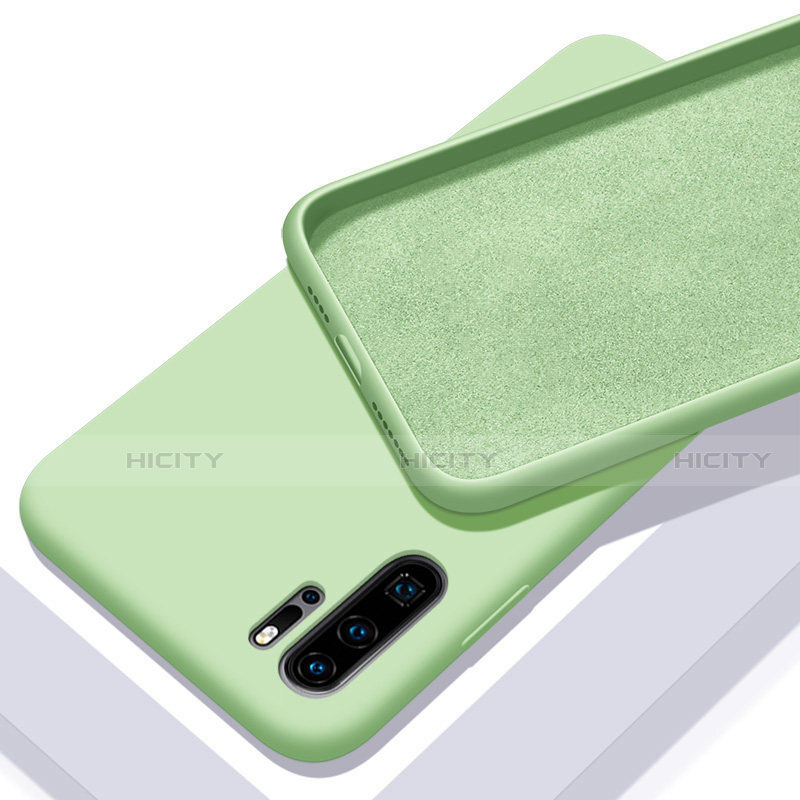 Silikon Hülle Handyhülle Ultra Dünn Schutzhülle 360 Grad Tasche C02 für Huawei P30 Pro Grün