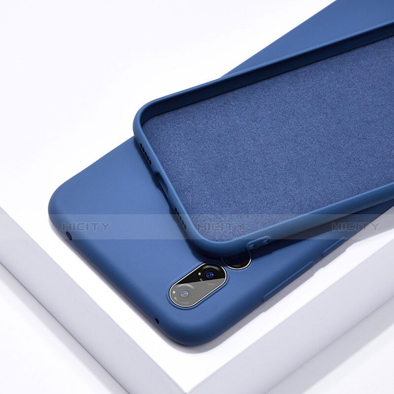 Silikon Hülle Handyhülle Ultra Dünn Schutzhülle 360 Grad Tasche C03 für Huawei P20 Pro groß