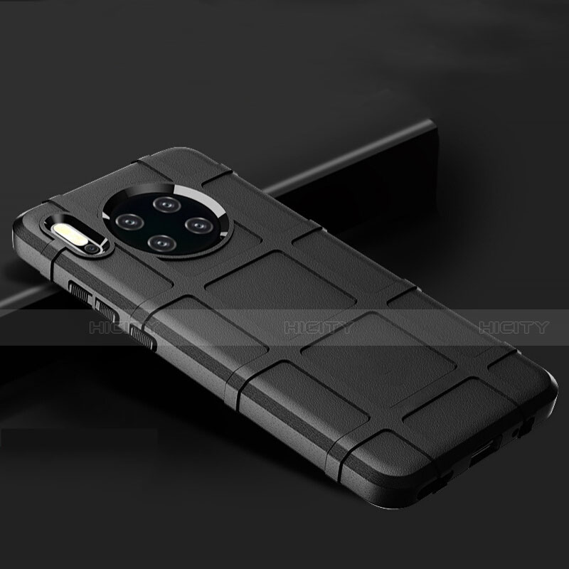 Silikon Hülle Handyhülle Ultra Dünn Schutzhülle 360 Grad Tasche C05 für Huawei Mate 30 5G groß