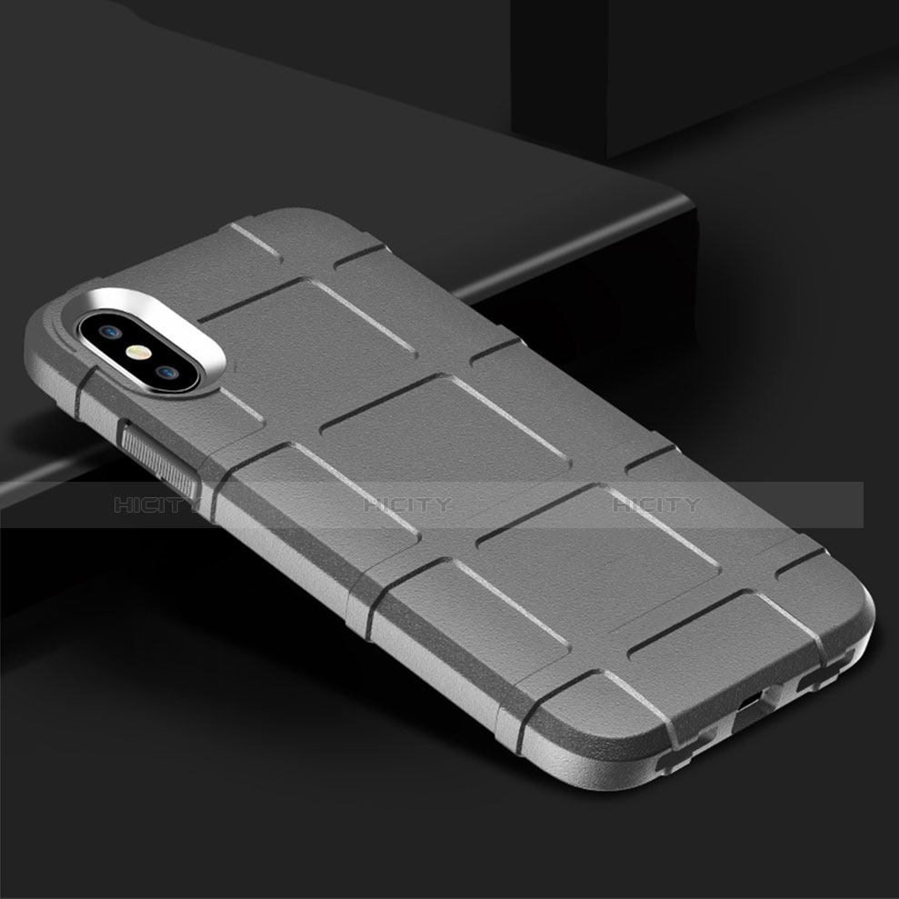 Silikon Hülle Handyhülle Ultra Dünn Schutzhülle 360 Grad Tasche für Apple iPhone Xs Max