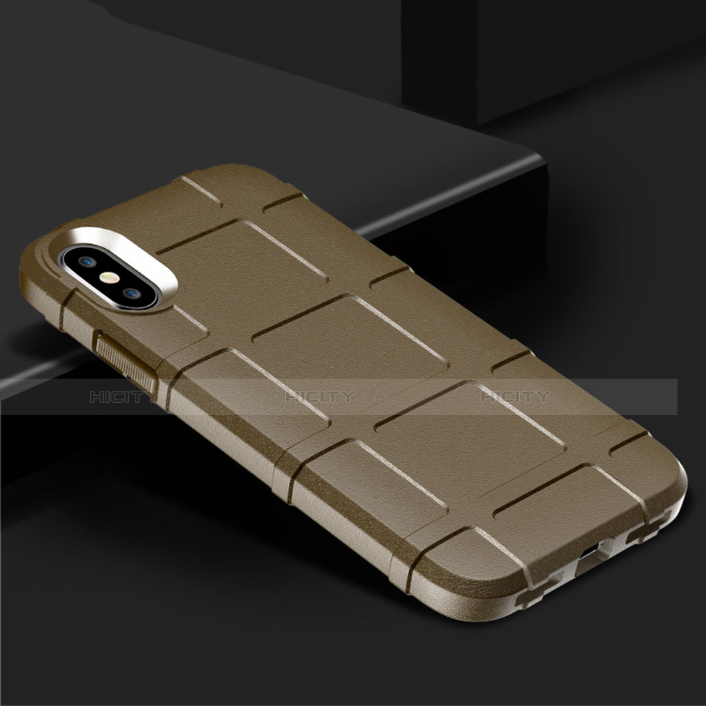 Silikon Hülle Handyhülle Ultra Dünn Schutzhülle 360 Grad Tasche für Apple iPhone Xs Max