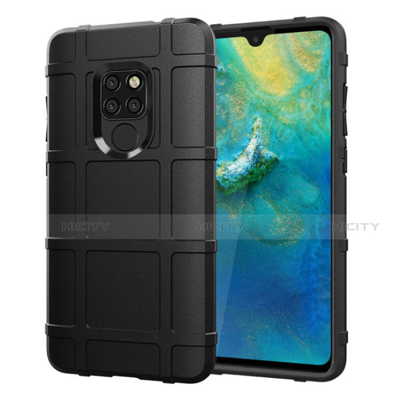 Silikon Hülle Handyhülle Ultra Dünn Schutzhülle 360 Grad Tasche für Huawei Mate 20 groß