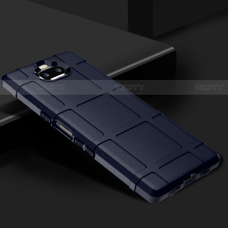 Silikon Hülle Handyhülle Ultra Dünn Schutzhülle 360 Grad Tasche für Sony Xperia XA3 groß