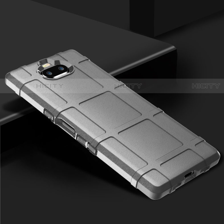 Silikon Hülle Handyhülle Ultra Dünn Schutzhülle 360 Grad Tasche für Sony Xperia XA3 groß
