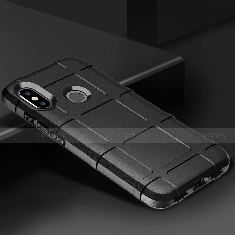 Silikon Hülle Handyhülle Ultra Dünn Schutzhülle 360 Grad Tasche für Xiaomi Mi A2 Lite groß