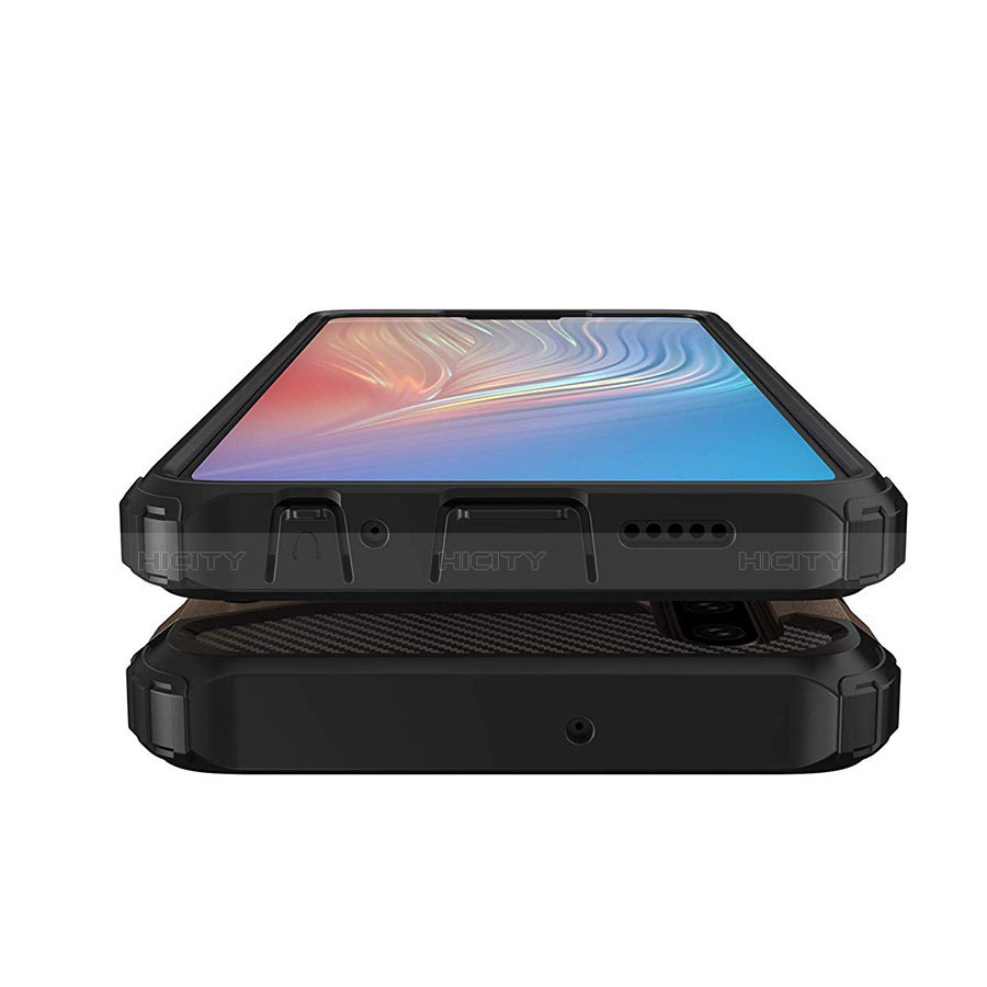 Silikon Hülle Handyhülle Ultra Dünn Schutzhülle 360 Grad Tasche S01 für Huawei P30 groß