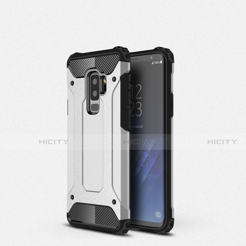 Silikon Hülle Handyhülle Ultra Dünn Schutzhülle 360 Grad Tasche S01 für Samsung Galaxy S9 Plus groß