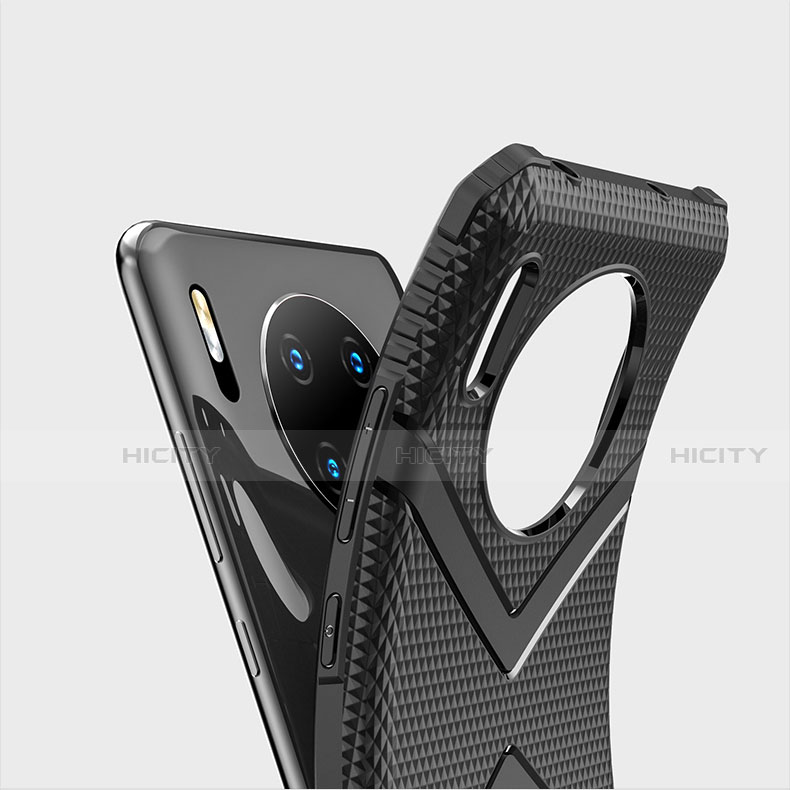 Silikon Hülle Handyhülle Ultra Dünn Schutzhülle 360 Grad Tasche S02 für Huawei Mate 30 Pro groß