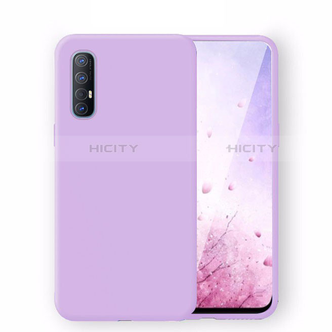 Silikon Hülle Handyhülle Ultra Dünn Schutzhülle 360 Grad Tasche S02 für Oppo Reno3 Pro groß