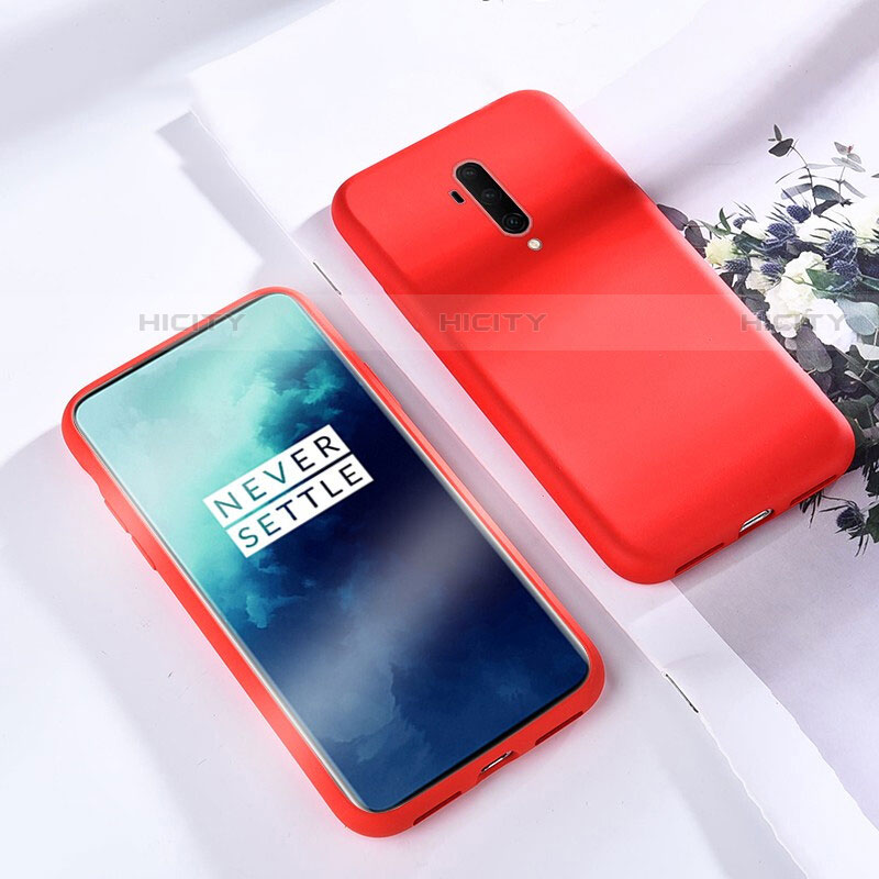 Silikon Hülle Handyhülle Ultra Dünn Schutzhülle 360 Grad Tasche S03 für OnePlus 7T Pro groß