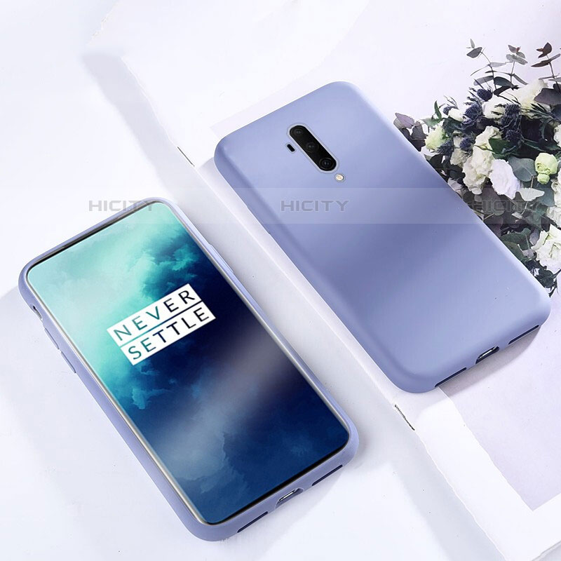 Silikon Hülle Handyhülle Ultra Dünn Schutzhülle 360 Grad Tasche S03 für OnePlus 7T Pro