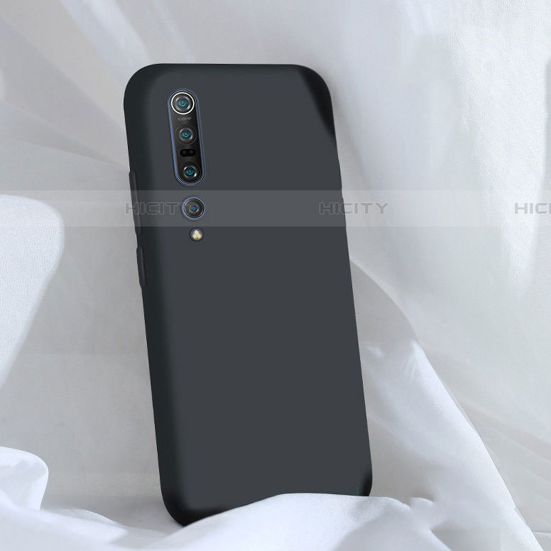 Silikon Hülle Handyhülle Ultra Dünn Schutzhülle 360 Grad Tasche S03 für Xiaomi Mi 10 Pro Schwarz Plus