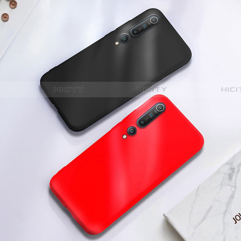 Silikon Hülle Handyhülle Ultra Dünn Schutzhülle 360 Grad Tasche S05 für Xiaomi Mi 10