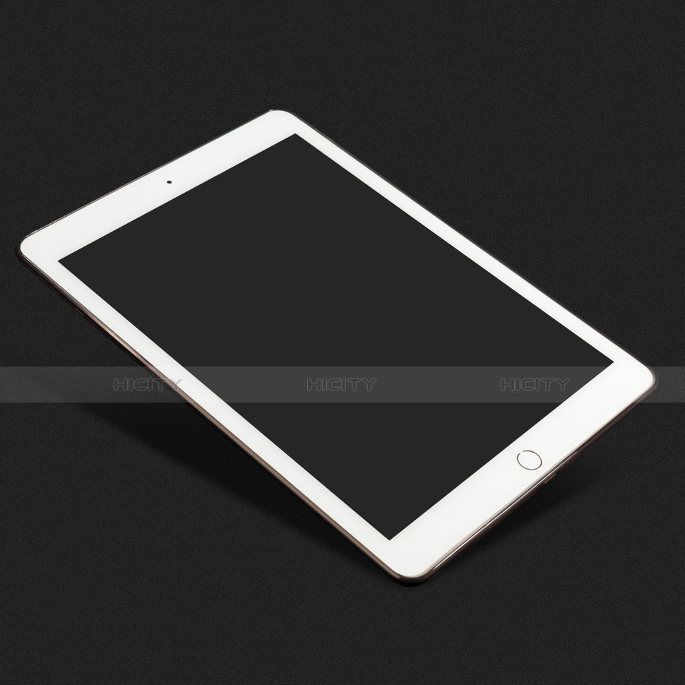 Silikon Hülle Handyhülle Ultra Dünn Schutzhülle Durchsichtig Transparent für Apple iPad Air 2 Grau groß